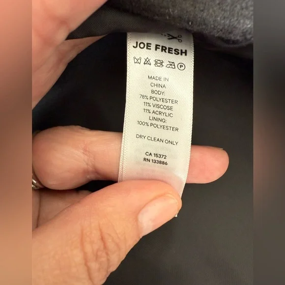 BNWT Joe Fresh Black Mini Skirt, size 10. - Picture 7 of 7